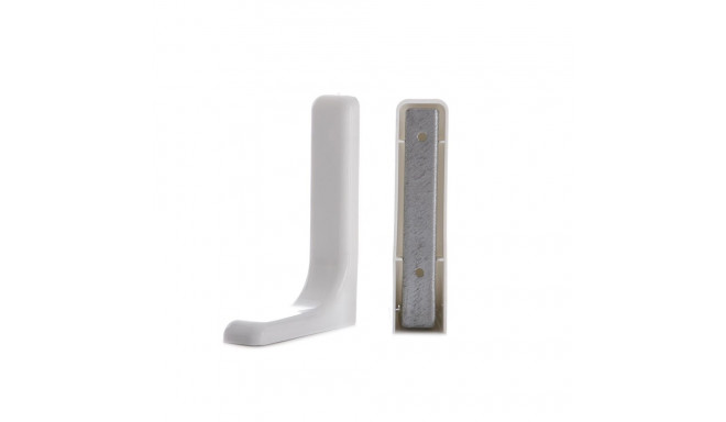 WHITE SHELF HOLDER A012 117X80 2 PCS.