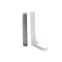 SHELF HOLDER A024 240X144 WHITE 2 PCS.