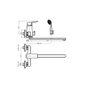 BATH FAUCET COLORADO DCO153.5/1