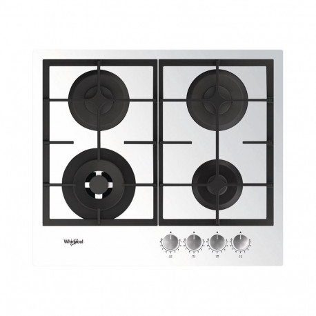 HOB GAS AKTL629/WH valge gaasipliit