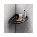 NERVA SHOWER CADDY CORNER MATT BLACK