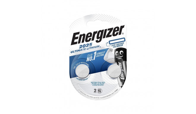Energizer CR2025 liitium patarei 2 tk
