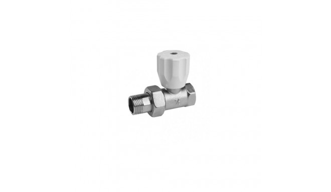TEIDE RADIATOR TAP STRAIGHT VALVE 1/2 F