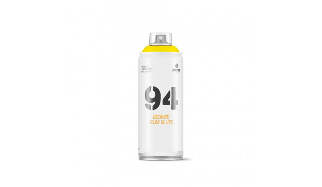 AEROSOL PAINT FLOURESCENT YELLOW 94 4