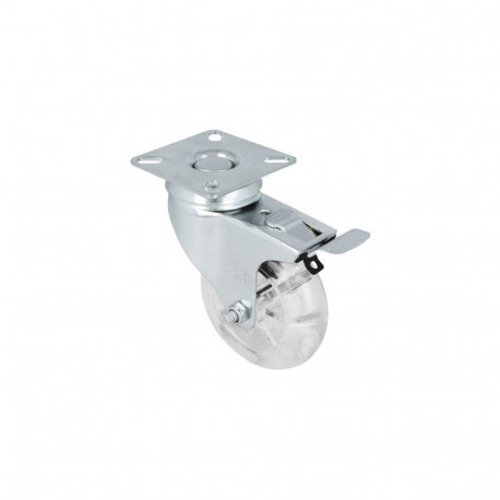 WHEEL D50 TRANSPARENT PLATE WITH BRAKE