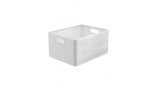STORAGE BOX COUNTRY A4 PLUS 28L WHITE