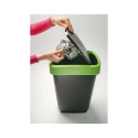 SWING BIN 50 L TWIST DARK SILVER 1754508