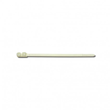 Kaablisidemed 200x4.5 auguga valge 100 tk