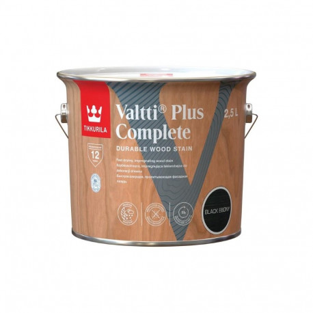 Durable puiduvärv must eebenipuu 2.5L