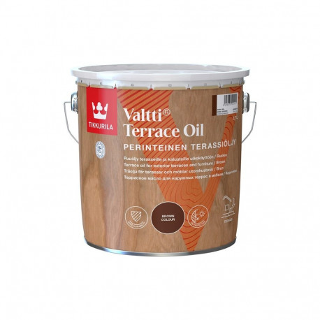 VALTTI TERRACE OIL 2.7L BROWN