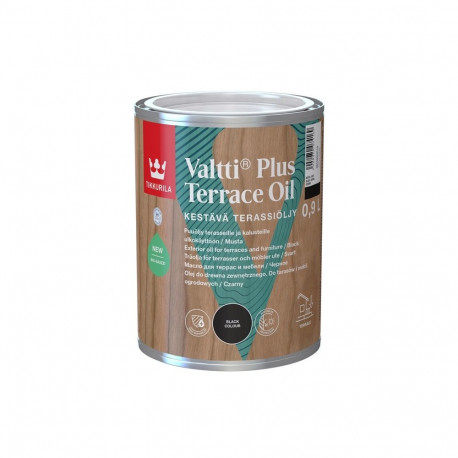 VALTTI PLUS TERRACE OIL 0.9L must terrassiõli