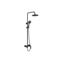 SHOWER COLUMN DOKOS W BATH MIXER BLACK