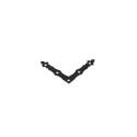 DECORATIVE CORNER 89932 300X40X4.0MM BLA