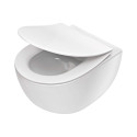 WC SEAT/PEONIA ZERO WALL MOUNT WC BOWL