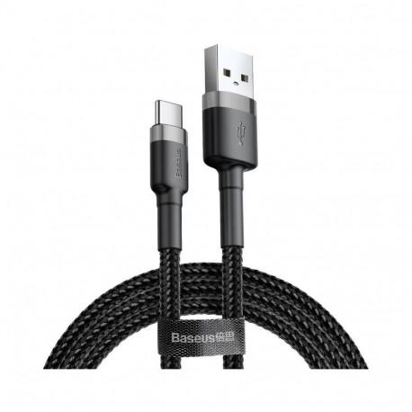 BASEUS CABLE USB-A TO C 3A 1M GRAY