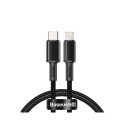 CABLE TYPE-C TO LIGHTNING 20W 2M BLACK