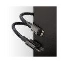 CABLE TYPE-C TO LIGHTNING 20W 2M BLACK