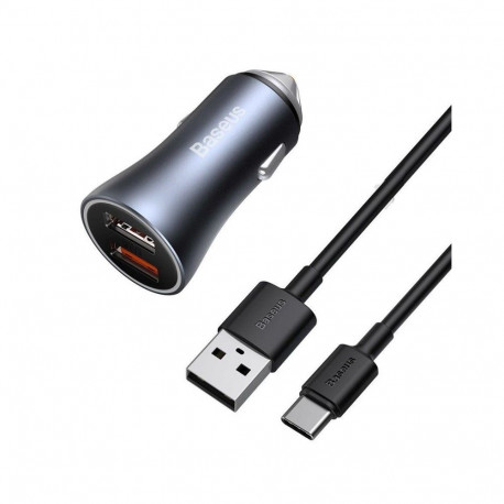 AUTOLAADIJA 12-24V 2XUSB QC4.0 40W