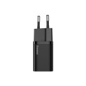 1C 25W CHARGER WITH CABLE BLACK