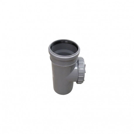 PIPE S&W ACCESS 50 PVC GREY