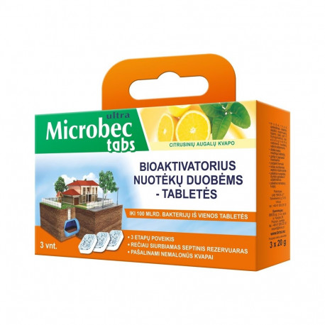 MICROBEC SEPTIKU TABLETT 3 TK