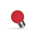 LED KULKA E-27 230V 1W RED SPECTRUM