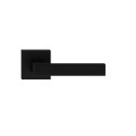 DOOR HANDLE QUBIK SQUARE BLACK UNIVERSAL
