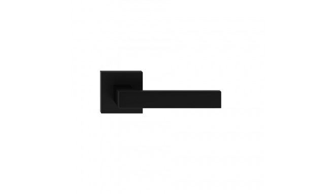 DOOR HANDLE QUBIK SQUARE BLACK UNIVERSAL