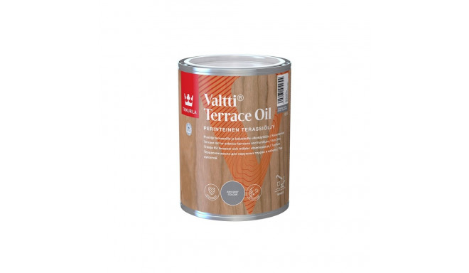 VALTTI TERRACE OIL GREY 0.9L