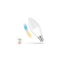 LED ŚWIECOWA 5W E-14 CCT+DIM WIFISMART