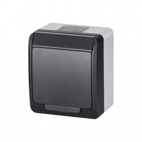 SOCKET HERMES ANTRACIT IP44 0324-07