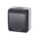 SOCKET HERMES ANTRACIT IP44 0324-07