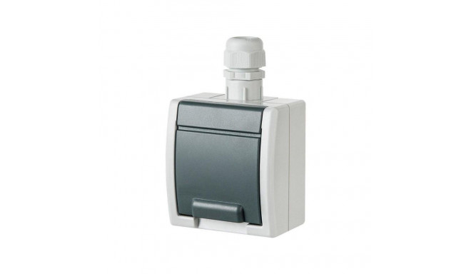 Aquant hall IP65 pistikupesa 1244-65