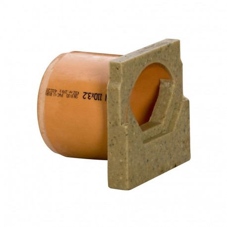 REAR WALL WITH PVC PIPE H90