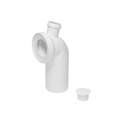 TOILET ELBOW 767 110/45/50 WHITE