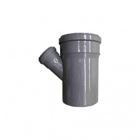 BRANCH S&W 110X50/67PVC,GREY