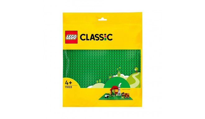 KONSTR LEGO CLASSIC roheline alusplaat 11023