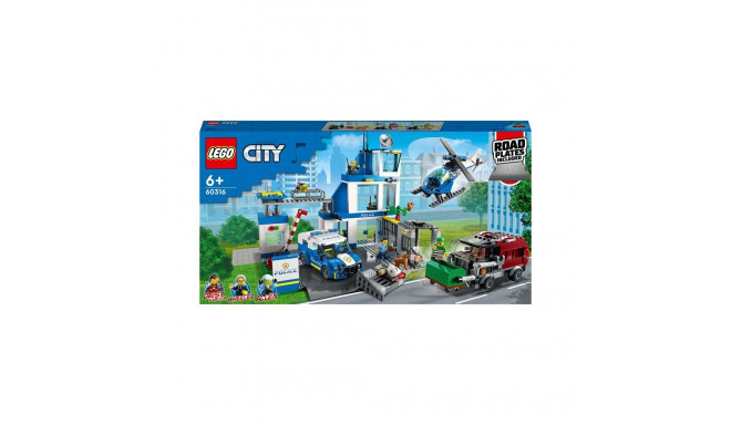 KONSTRUEERI LEGO CITY POLITSEIJAOSKOND 60316