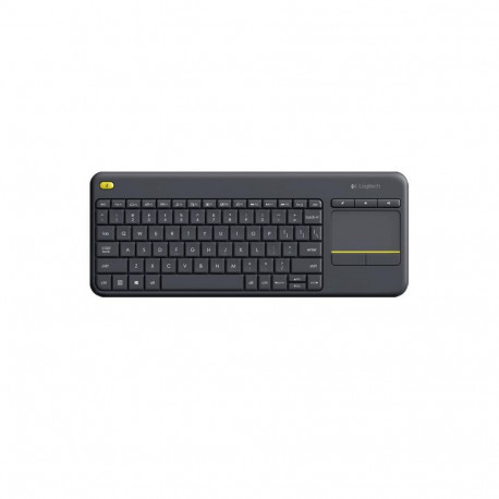 Logitech K400 Plus must klaviatuur