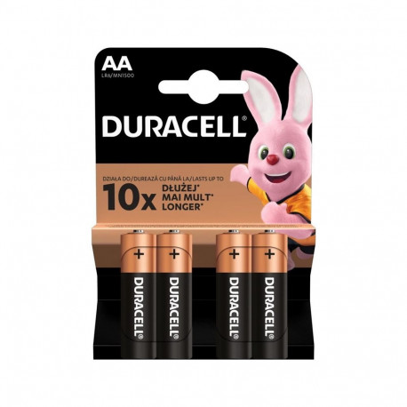 Duracell AA patareid 4 tk