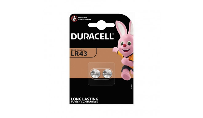 Duracell LR43 patareid 2 tk
