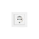 SOCKET WHITE RP16-002-02 QR1000