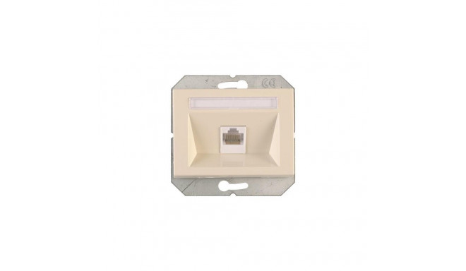 DATA SOCKET SINGLE VILMA XP BEIGE