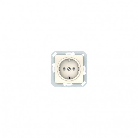EARTHED SOCKET CREAM RP16-002-22 SL