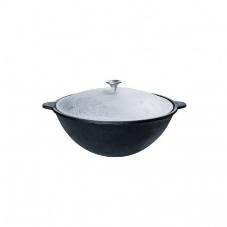 POLISHED CAST IRON KAZAN 8L "TEXAS CLUB"