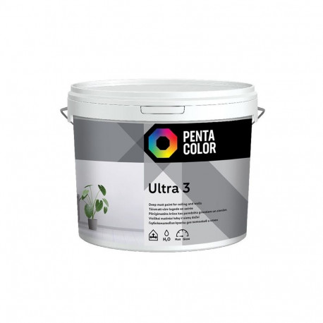 ultra matt dispersioonvärv (valge)
