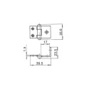 FURNITURE HINGE F2-38 ZN