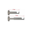 CURTAIN ROD BRACKET ASPEN-NOVA SILV D19