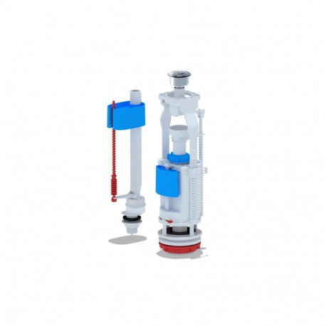 WC alumine täiteventiil 1/2, kroom 3/6L WC3550C