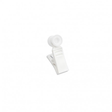 CLIPS FOR RAIL PLASTIC WHITE (30)